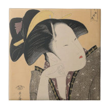  Japans Oegkio-e Woman Portret IV