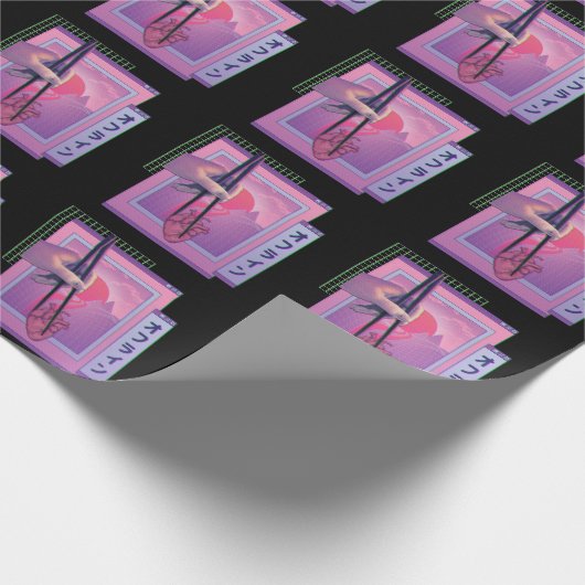 Japans offline dampvormig esthetisch hart cadeaupapier (Hoek)