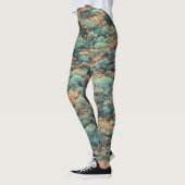 Japans olieverschilderij leggings (Links)