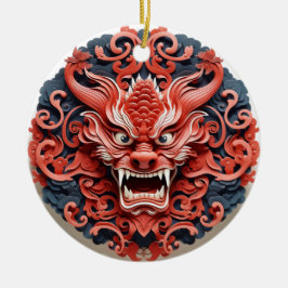 Japans Oni keramisch Ornament