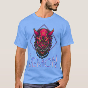 Japans Oni Masker Demon Ogre esthetisch Japan Samu T-shirt