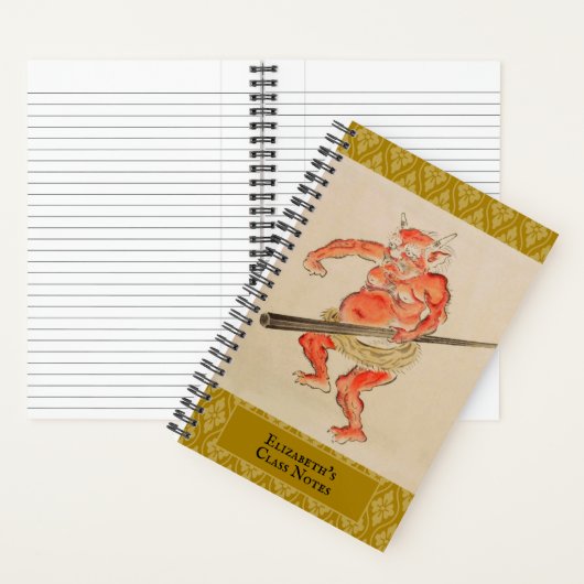 Japans Oni School Notitieboek (Binnen)