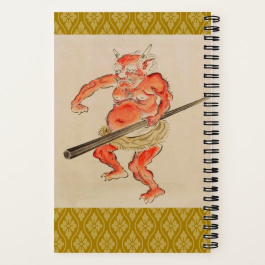  Japans Oni School Notitieboek (Achterkant)