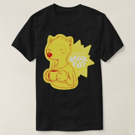 Japans ontbijt t-shirt (Design voorkant)
