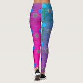 JAPANS ONTWERP DOT PINK Leggings (Achterkant)