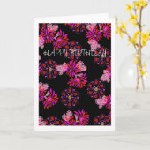 Japans ontwerp kaart (Gele Bloem)