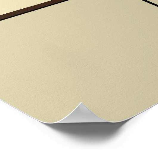 Japans ontwerp - Shoji Uitzicht Poster (Hoek)