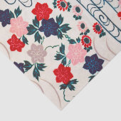 Japans ontwerp van Floral Tissuepapier (Detail)