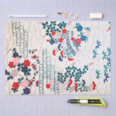 Japans ontwerp van Floral Tissuepapier (Craft)