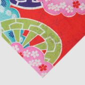 Japans ontwerp van Floral Tissuepapier (Detail)