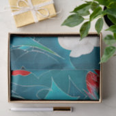 Japans ontwerp van Floral Tissuepapier (Geschenk)