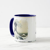 Japans ontwerp voor golfschildering mok (Voorkant links)