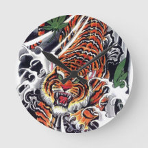 Japans ontwerp voor tijger en mantel