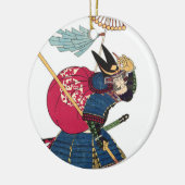 Japans Oost-Samurai  Warrior Japan Keramisch Ornament (Links)