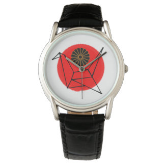 Japans Origami Crane Tokyo Street Mode Horloge