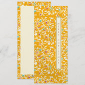 Japans origami patroon Kerstmis Feestdagenkaart (Voorkant / Achterkant)