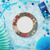 Japans origamipatroon papieren bordje (Feest)