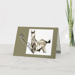 Japans paard samurai art paardrijkskunde feestdagen kaart