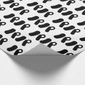 Japans Papa パパ | Nihongo-taal Cadeaupapier (Hoek)