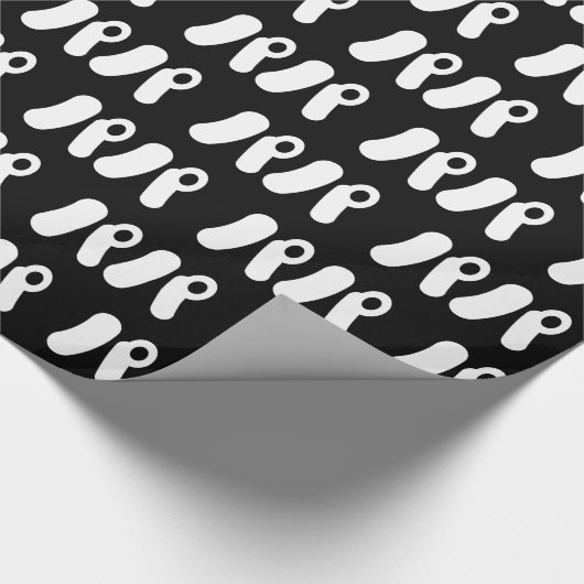 Japans Papa パパ | Nihongo-taal Cadeaupapier (Hoek)