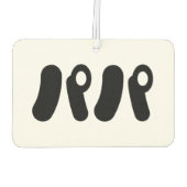 Japans Papa パパ | Nihongo-taal Luchtverfrisser (Achterkant)