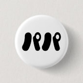 Japans Papa パパ | Nihongo-taal Ronde Button 3,2 Cm (Voorkant)
