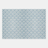 Japans patroon 3 Papierbladen overvullen Inpakpapier Vel (Voorkant)