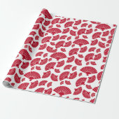 Japans patroon cadeaupapier (Uitgerold)