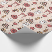 Japans patroon cadeaupapier (Hoek)