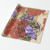 JAPANS PATROON COLLAGE Wrapping Papier (Uitgerold)
