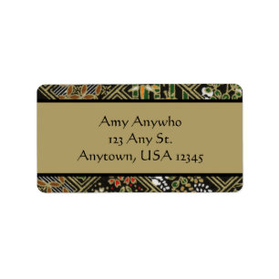  Japans patroon Etiket