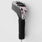 Japans patroon golfheadcover (Schuin)