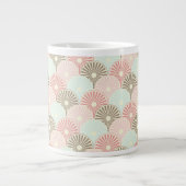 Japans  patroon grote koffiekop (Voorkant)