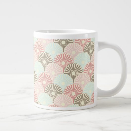 Japans patroon grote koffiekop (Rechts)