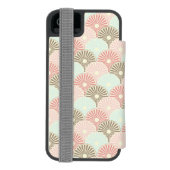 Japans  patroon incipio iPhone portemonnee hoesje (Agenda Achterkant)
