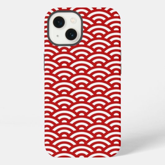 Japans patroon iPhone hoesje (Achterkant)