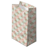 Japans  patroon klein cadeauzakje (Voorkant Gekanteld)