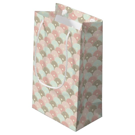 Japans  patroon klein cadeauzakje (Achterkant Gekanteld)
