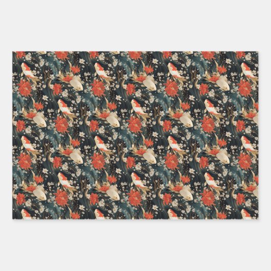 Japans Patroon N°1 | Inpakpapier Vel (Voorkant 3)