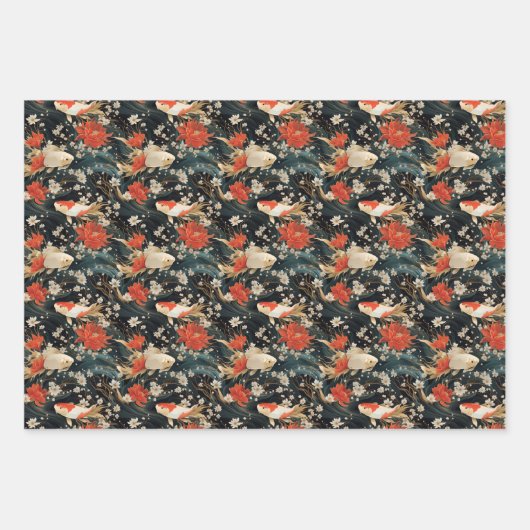 Japans Patroon N°1 | Inpakpapier Vel (Voorkant)