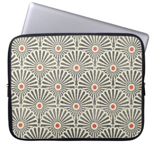 Japans  patroon, naadloze textuur. laptop sleeve