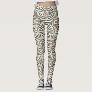 Japans patroon, naadloze textuur. leggings