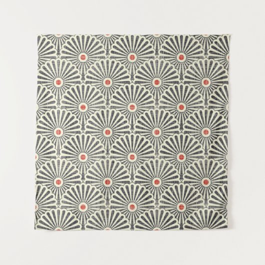 Japans  patroon, naadloze textuur. wandkleed (Voorkant)