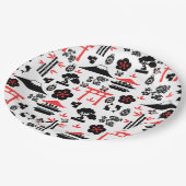 Japans patroon papieren bordje (Gekanteld)