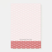 Japans patroon post-it® notes (Voorkant)