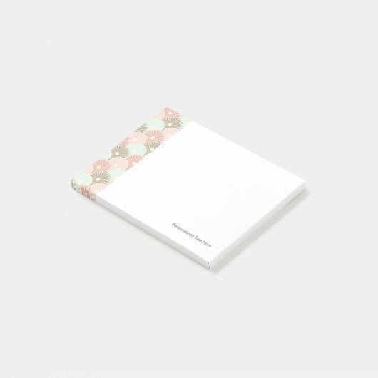 Japans patroon post-it® notes (Schuin)