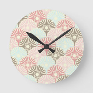 Japans patroon ronde klok