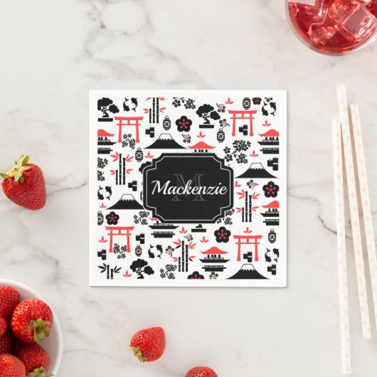 Japans patroon servet (Insitu)