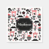 Japans patroon servet (Voorkant)