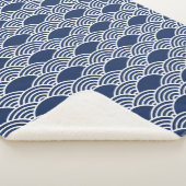 Japans patroon Sherpa Blanket Deken (3/4)